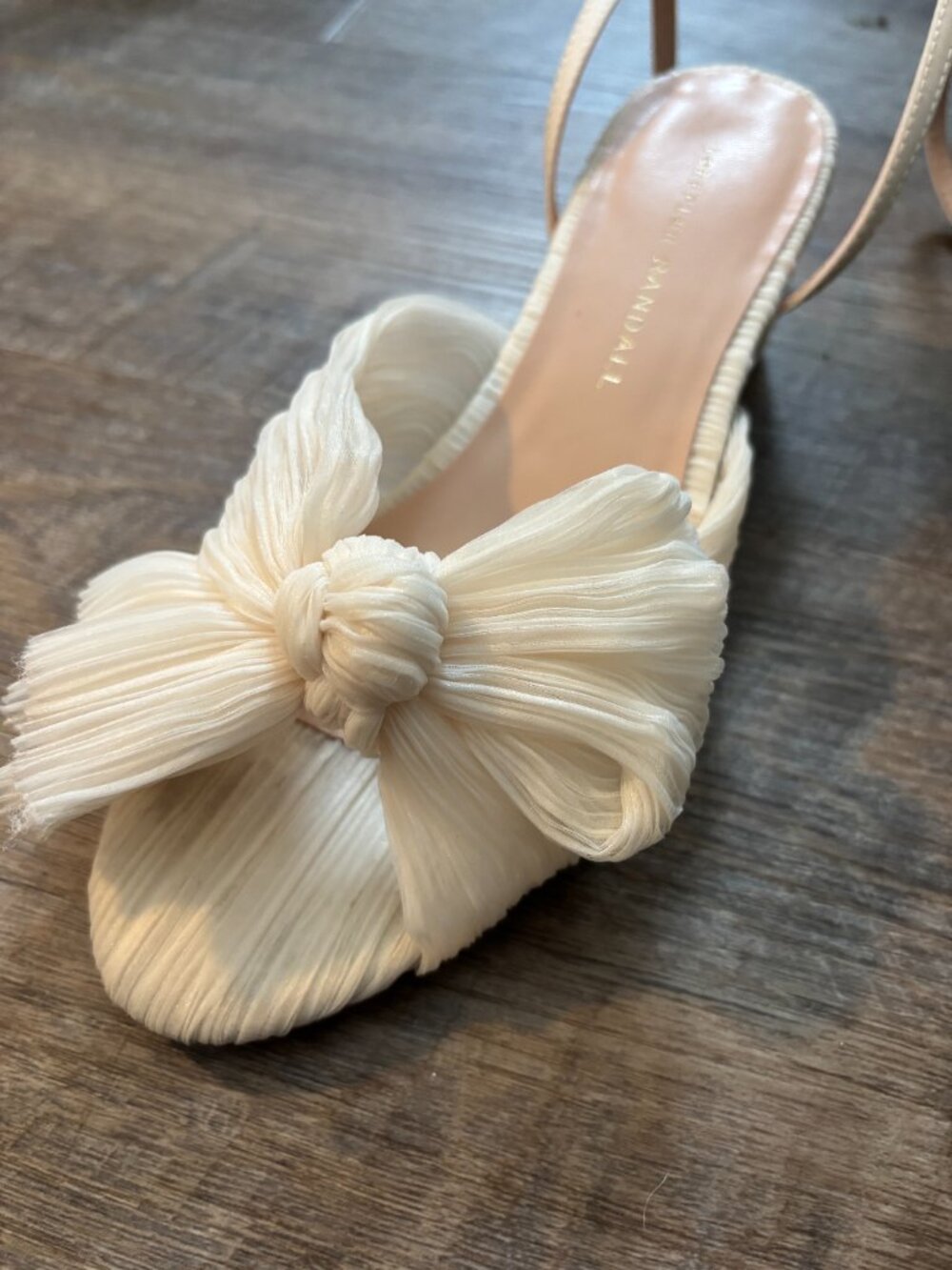 Loeffler Randall Dahlia Pearl Heels Size 6 - Picture 3 of 4